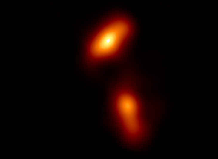 The Event Horizon Telescope reveals unexpected structures in quasar 3C279