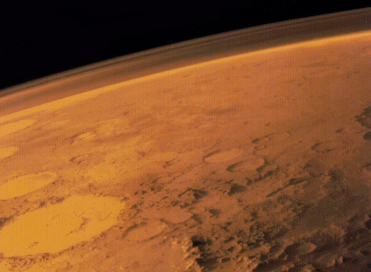 Detection of the green line of oxygen in the atmosphere of Mars