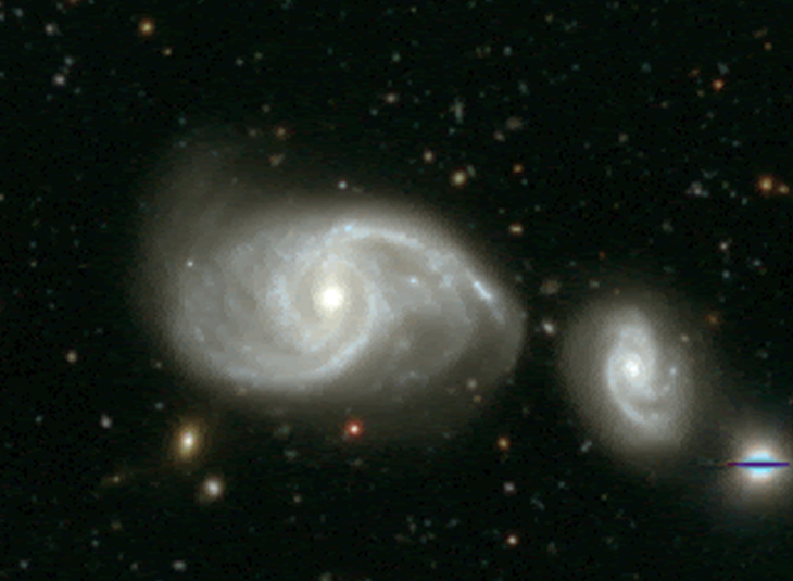 MeerKAT discovers a group of galaxies hidden in a well-studied region